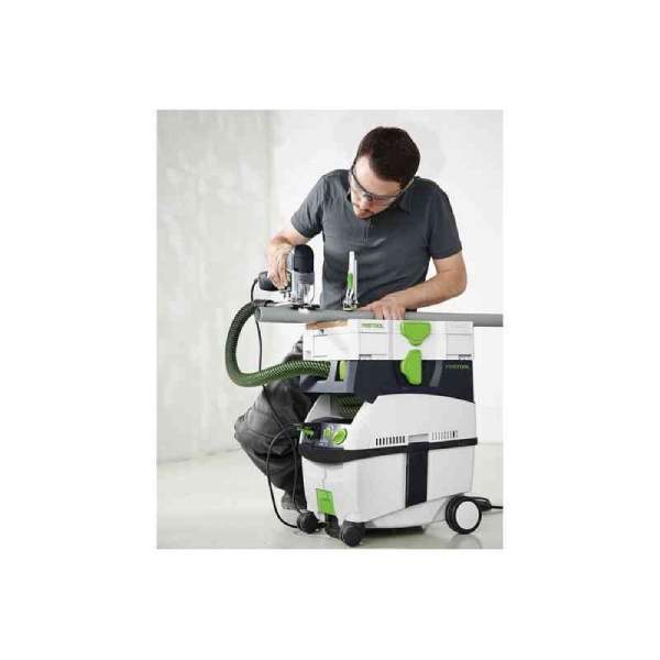 Défonceuse connectée à un aspirateur industriel Échirolles