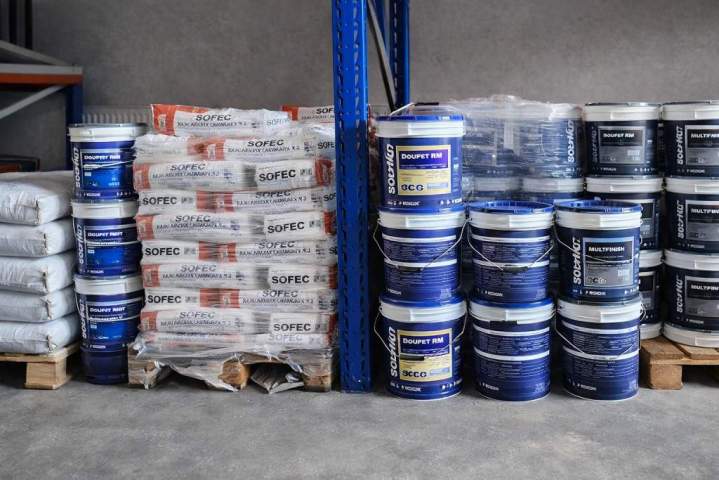 Gamme enduits et autres produits Échirolles